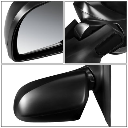 RETROVISOR MIRROR - OEM - 09-10 SUBARU FORESTER X XT - POWERED - HEATED - TEXTURED - BLACK - LEFT