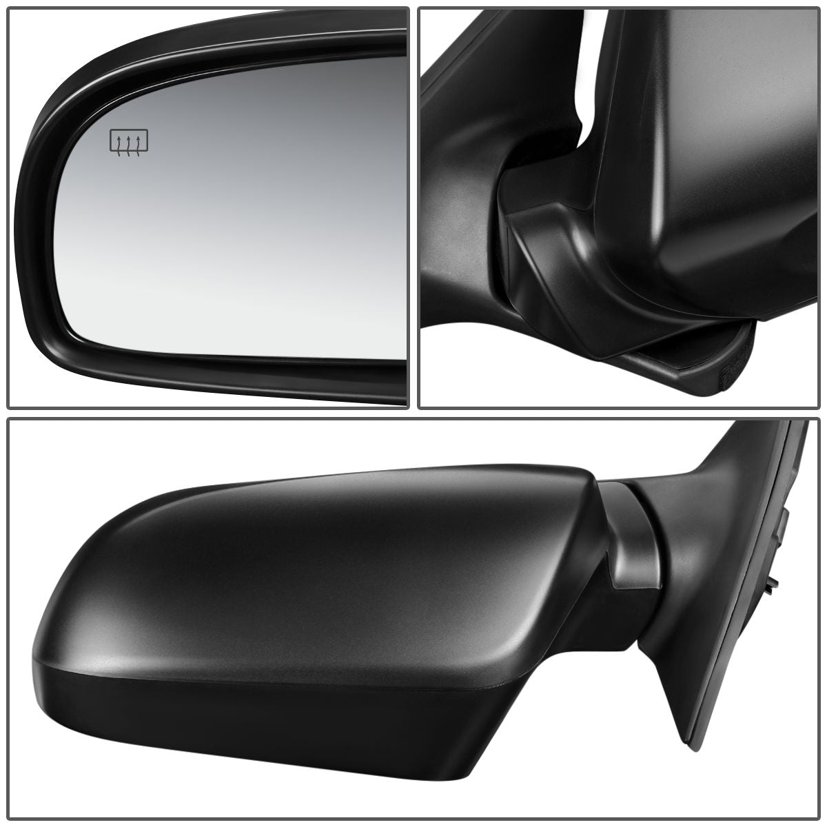 RETROVISOR MIRROR - OEM - 11-14 SUBARU LEGACY / 11-14 SUBARU OUTBACK - POWERED - HEATED - TEXTURED - BLACK - LEFT
