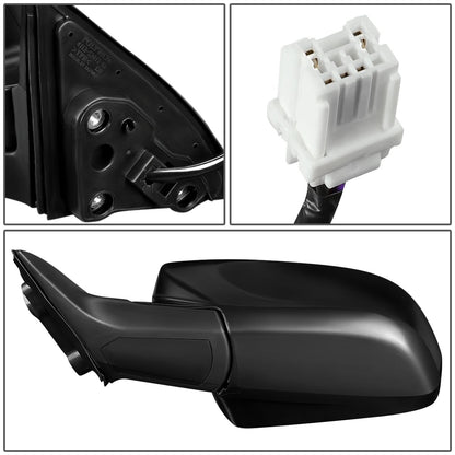 RETROVISOR MIRROR - OEM - 11-14 SUBARU LEGACY / 11-14 SUBARU OUTBACK - POWERED - HEATED - TEXTURED - BLACK - LEFT