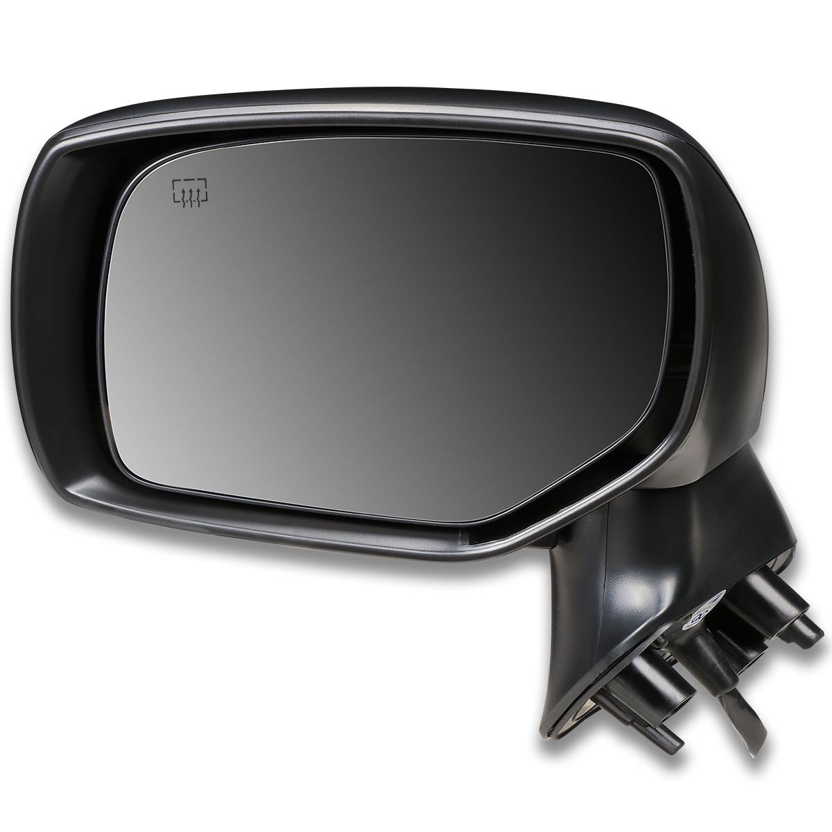 RETROVISOR MIRROR - OEM - 14-18 SUBARU FORESTER - POWERED - HEATED - BLACK - LEFT