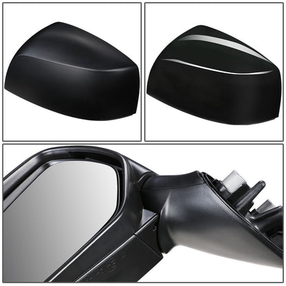 RETROVISOR MIRROR - OEM - 12-14 SUBARU IMPREZA / 2012 SUBARU IMPREZA R / 13-14 SUBARU XV CROSSTREK - POWERED - HEATED - BLACK - LEFT