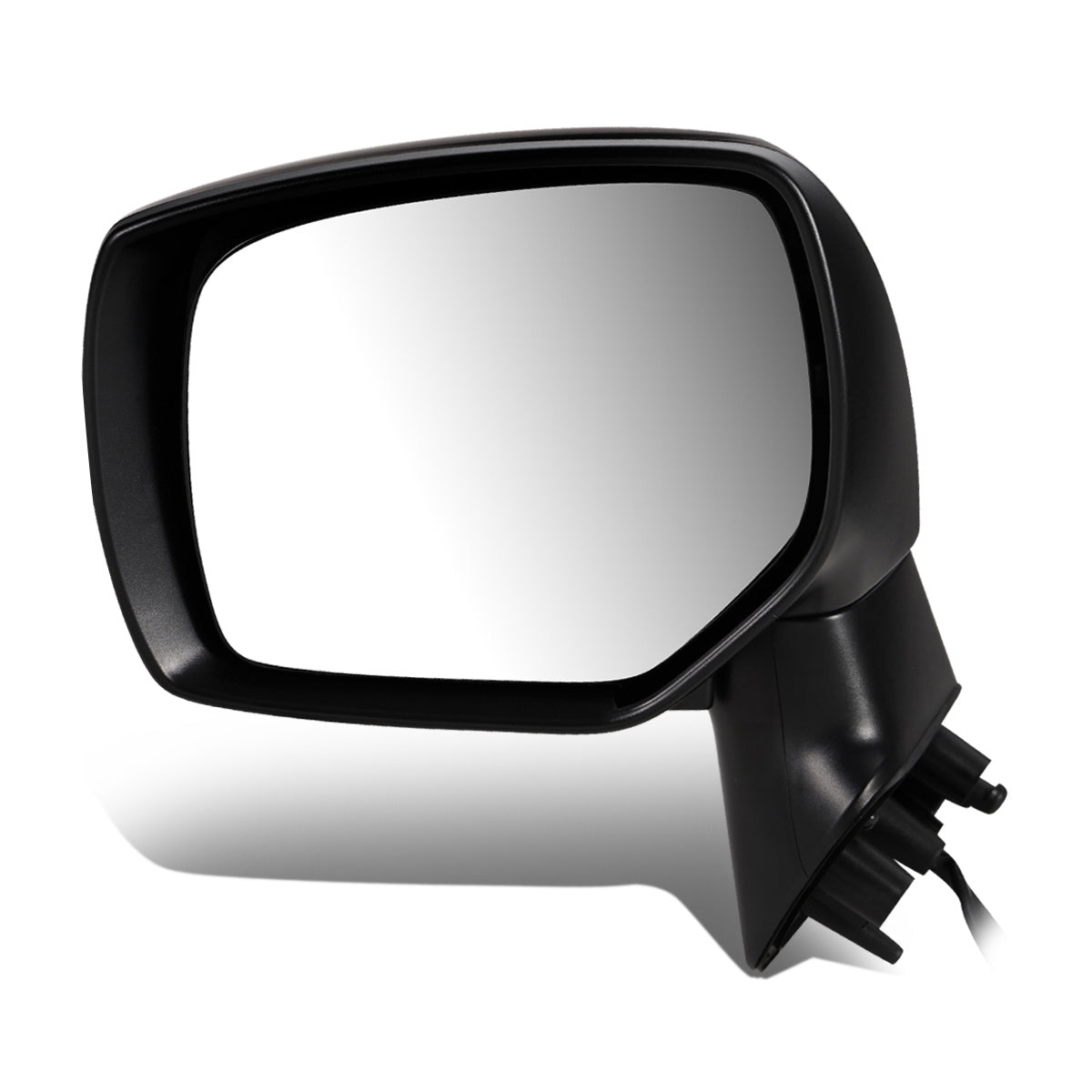 RETROVISOR MIRROR - OEM - 12-14 SUBARU IMPREZA 4-DR - POWERED - FOLDING - BLACK MATERIAL - LEFT