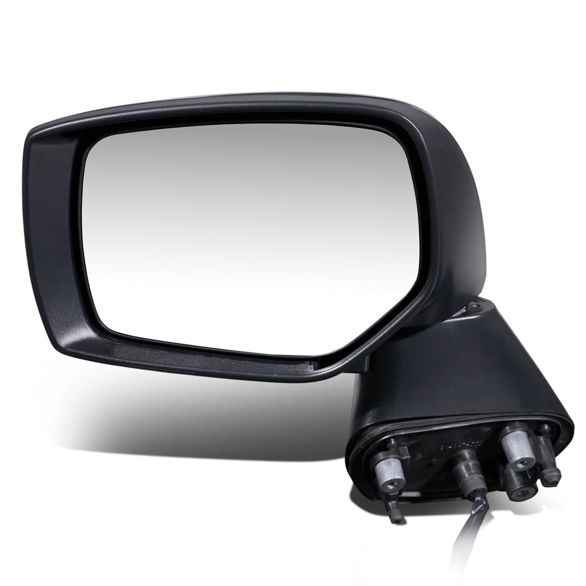RETROVISOR MIRROR - OEM - 15-16 SUBARU IMPREZA - POWERED - HEATED - FOLDING - BLACK MATERIAL - LEFT
