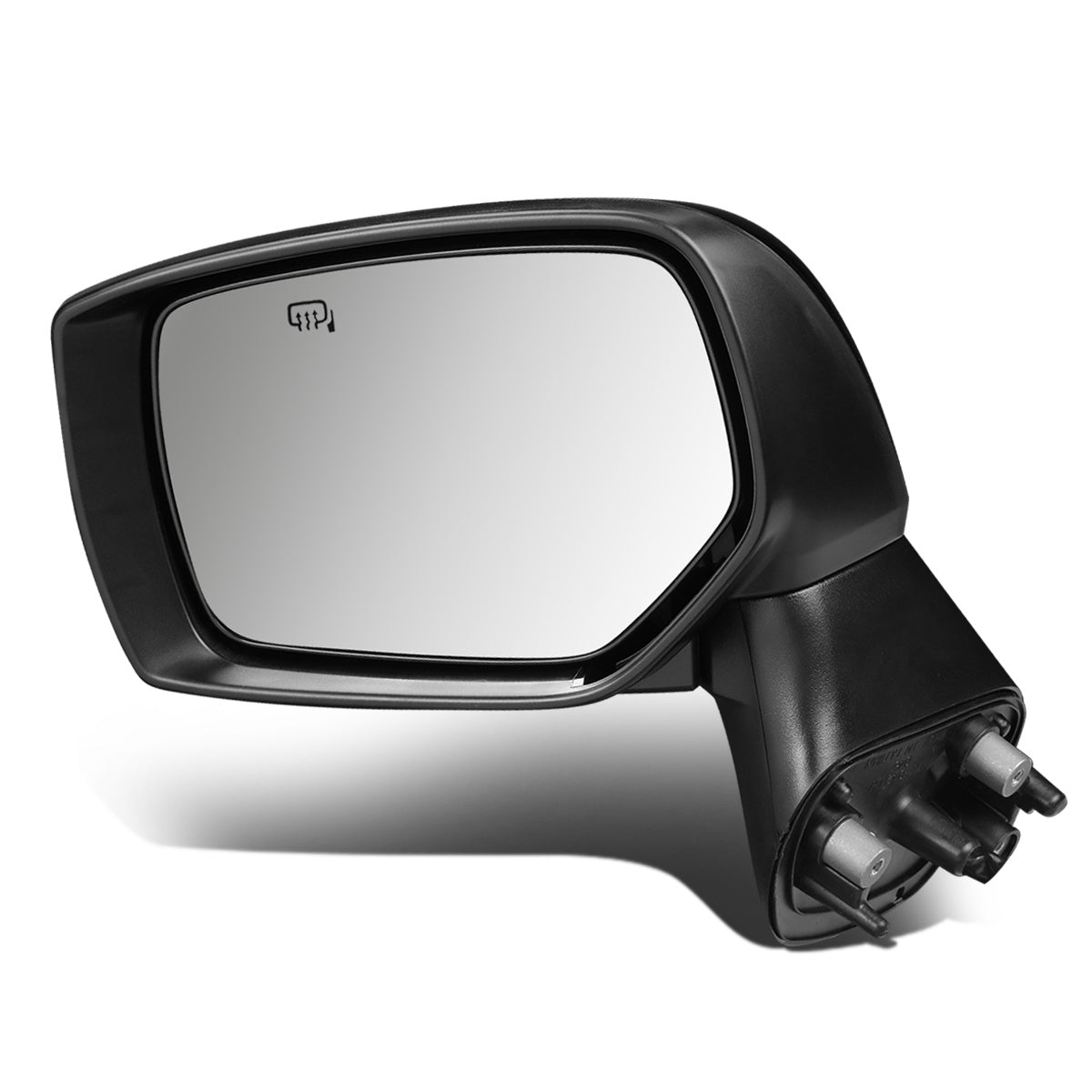 RETROVISOR MIRROR - OEM - 15-16 SUBARU IMPREZA - POWERED - HEATED - FOLDING - BLACK MATERIAL - LEFT
