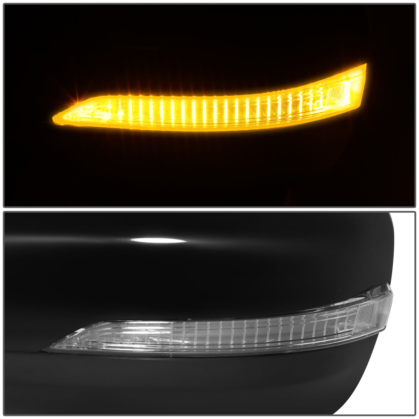 RETROVISOR MIRROR - OE STYLE - SUBARU LEGACY 18-19 - SUBARU OUTBACK 18-19 - WITH POWER WITH HEATED WITH SIGNAL - DRIVER SIDE - PAINT TO MATCH - BLACK