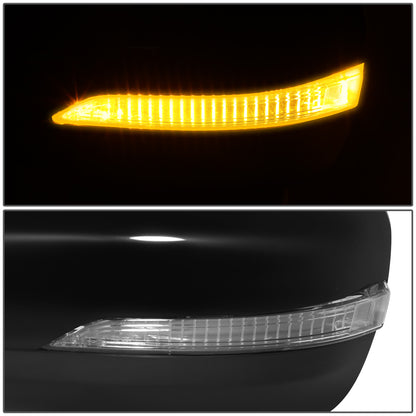 RETROVISOR MIRROR - OE STYLE - SUBARU LEGACY 18-19 - SUBARU OUTBACK 18-19 - WITH POWER WITH HEATED WITH SIGNAL - DRIVER SIDE - PAINT TO MATCH - BLACK