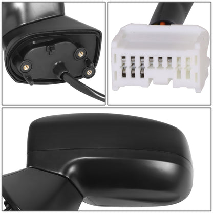 RETROVISOR MIRROR - OE STYLE - SUBARU IMPREZA 17-23 - WITH POWER WITH HEATED - DRIVER SIDE - PAINT TO MATCH - BLACK