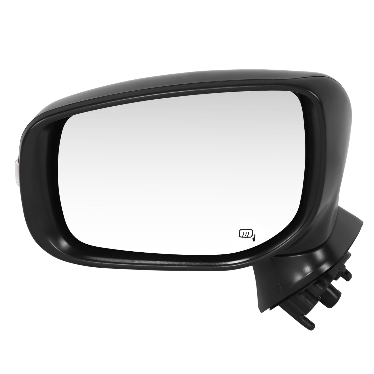 RETROVISOR MIRROR - OE STYLE - SUBARU IMPREZA 17-23 - WITH POWER WITH HEATED WITH SIGNAL - DRIVER SIDE - PAINT TO MATCH - BLACK