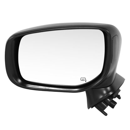 RETROVISOR MIRROR - OE STYLE - SUBARU IMPREZA 17-23 - WITH POWER WITH HEATED WITH BLIND SPOT - DRIVER SIDE - PAINT TO MATCH - BLACK