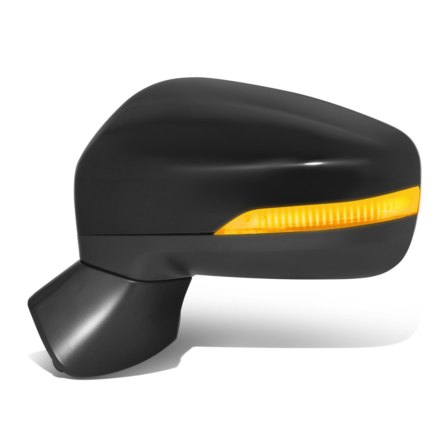 RETROVISOR MIRROR - OE STYLE - SUBARU IMPREZA 17-23 - WITH POWER WITH HEATED GLASS WITH SIGNAL WITH BLIND SPOT - DRIVER SIDE - PAINT TO MATCH - BLACK