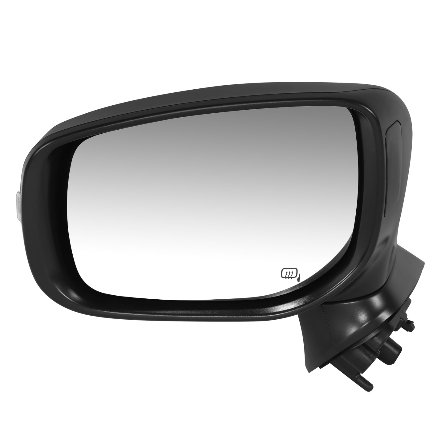 RETROVISOR MIRROR - OE STYLE - SUBARU IMPREZA 17-23 - WITH POWER WITH HEATED GLASS WITH SIGNAL WITH BLIND SPOT - DRIVER SIDE - PAINT TO MATCH - BLACK