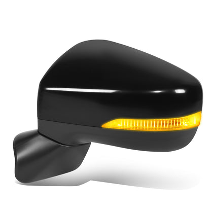 RETROVISOR MIRROR - OE STYLE - SUBARU FORESTER 2019-2024 - WITH POWER WITH HEATED WITH SIGNAL - DRIVER LEFT SIDE - BLACK