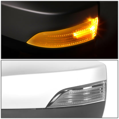 RETROVISOR MIRROR - OE STYLE - SUBARU LEGACY 15-17 - SUBARU OUTBACK 15-17 - WITH POWER WITH HEATED WITH SIGNAL SILVER COVER - DRIVER SIDE - SMOOTH - BLACK / SILVER