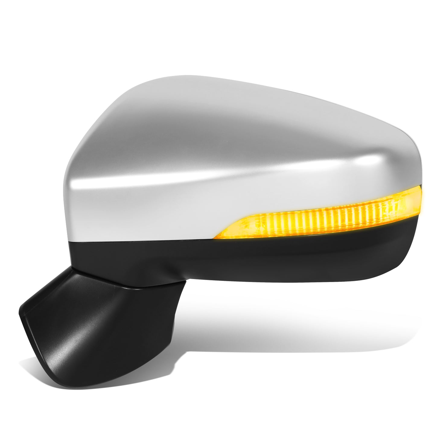 RETROVISOR MIRROR - OE STYLE - SUBARU IMPREZA 17-23 - WITH POWER WITH HEATED GLASS WITH SIGNAL WITH BLIND SPOT CHROME COVER - DRIVER SIDE - PAINT TO MATCH - BLACK / CHROME