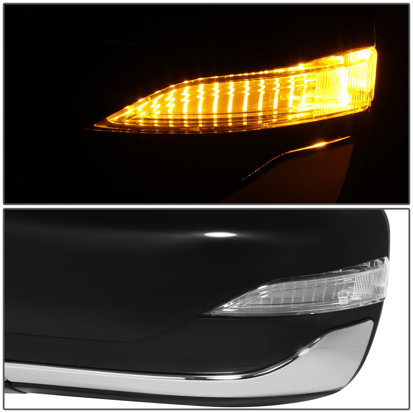 RETROVISOR MIRROR - OE STYLE - SUBARU LEGACY 20-24 - SUBARU OUTBACK 20-24 - WITH POWER WITH HEATED WITH SIGNAL WITH BLIND SPOT WITH MEMORY - DRIVER SIDE - PAINT TO MATCH - BLACK