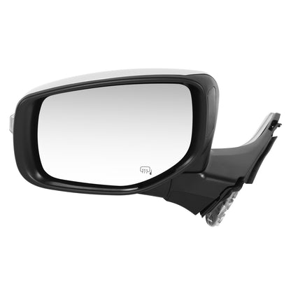 RETROVISOR MIRROR - OE STYLE - SUBARU LEGACY 2020-2024 - SUBARU OUTBACK 2020-2024 - WITH POWER FOLD WITH HEATED WITH SIGNAL WITH BLIND SPOT WITH MEMORY CHROME COVER - DRIVER LEFT SIDE - BLACK / CHROME