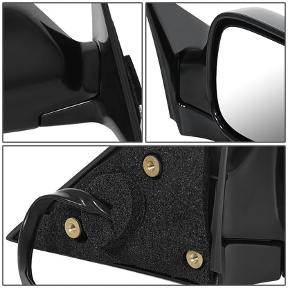 RETROVISOR MIRROR - OEM - 00-04 SUBARU LEGACY / 00-04 SUBARU OUTBACK - POWERED - HEATED - PRIMED - BLACK - RIGHT