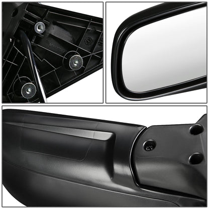 RETROVISOR MIRROR - OEM - 04-07 SUBARU IMPREZA - POWERED - TEXTURED - BLACK - RIGHT