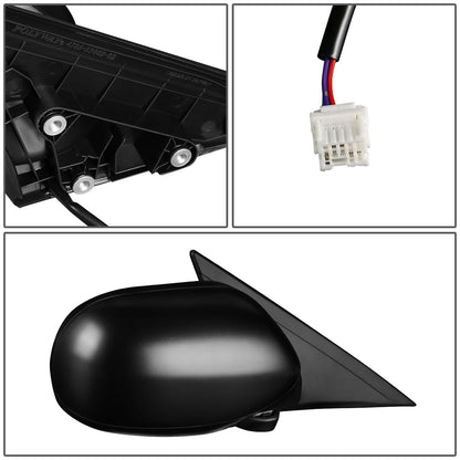 RETROVISOR MIRROR - OEM - 08-12 SUBARU IMPREZA / 09-11 SUBARU IMPREZA R / 08-11 SUBARU IMPREZA SPORT - POWERED - TEXTURED - BLACK - RIGHT