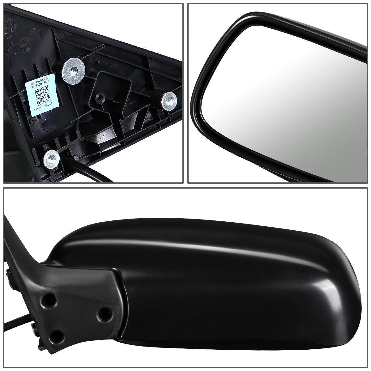 RETROVISOR MIRROR - OEM - 03-06 SUBARU BAJA - POWERED - TEXTURED - BLACK - RIGHT