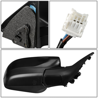 RETROVISOR MIRROR - OEM - 09-10 SUBARU FORESTER X XT - POWERED - TEXTURED - BLACK - RIGHT