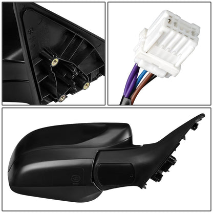 RETROVISOR MIRROR - OEM - 09-10 SUBARU FORESTER X XT - POWERED - HEATED - TEXTURED - BLACK - RIGHT