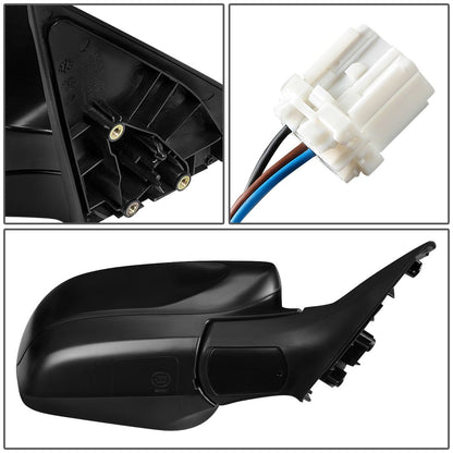 RETROVISOR MIRROR - OEM - 11-13 SUBARU FORESTER X XT - POWERED - TEXTURED - BLACK - RIGHT