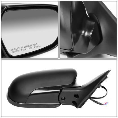 RETROVISOR MIRROR - OEM - 05-07 SUBARU LEGACY 2.5I LIMITED / 05-07 SUBARU OUTBACK 2.5I LIMITED - POWERED - PAINTABLE - BLACK - RIGHT