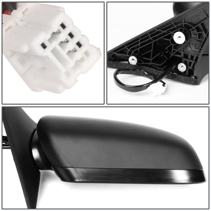 RETROVISOR MIRROR - OEM - 05-07 SUBARU LEGACY 2.5I LIMITED / 05-07 SUBARU OUTBACK 2.5I LIMITED - POWERED - PAINTABLE - BLACK - RIGHT