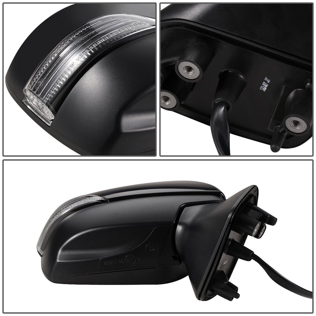 RETROVISOR MIRROR - OEM - 14-16 SUBARU FORESTER - POWERED - HEATED - W/ SIGNAL LIGHT - FOLDING - RIGHT