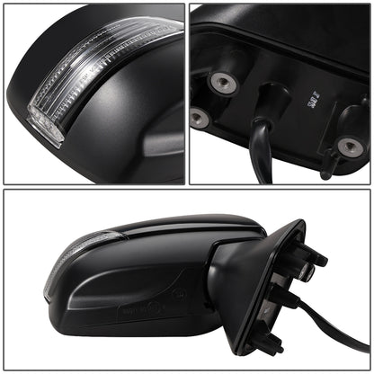 RETROVISOR MIRROR - OEM - 14-16 SUBARU FORESTER - POWERED - HEATED - W/ SIGNAL LIGHT - FOLDING - RIGHT