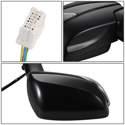 RETROVISOR MIRROR - OEM - 14-16 SUBARU FORESTER - POWERED - HEATED - W/ SIGNAL LIGHT - FOLDING - RIGHT