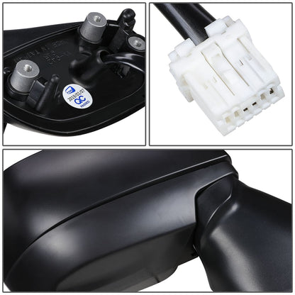 RETROVISOR MIRROR - OEM - 12-14 SUBARU IMPREZA / 2012 SUBARU IMPREZA R / 13-14 SUBARU XV CROSSTREK - POWERED - HEATED - BLACK - RIGHT