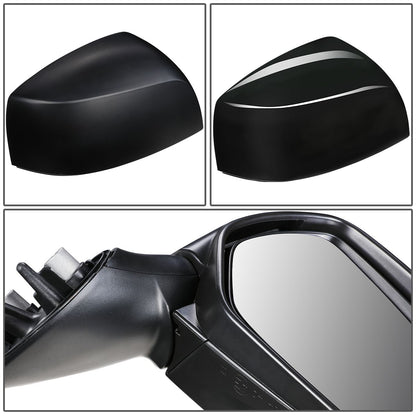 RETROVISOR MIRROR - OEM - 12-14 SUBARU IMPREZA / 2012 SUBARU IMPREZA R / 13-14 SUBARU XV CROSSTREK - POWERED - HEATED - BLACK - RIGHT