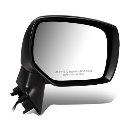 RETROVISOR MIRROR - OEM - 12-14 SUBARU IMPREZA 4-DR - POWERED - FOLDING - BLACK MATERIAL - RIGHT