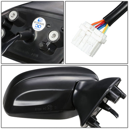 RETROVISOR MIRROR - OEM - 14-16 SUBARU FORESTER X XT - POWERED - BLACK - RIGHT