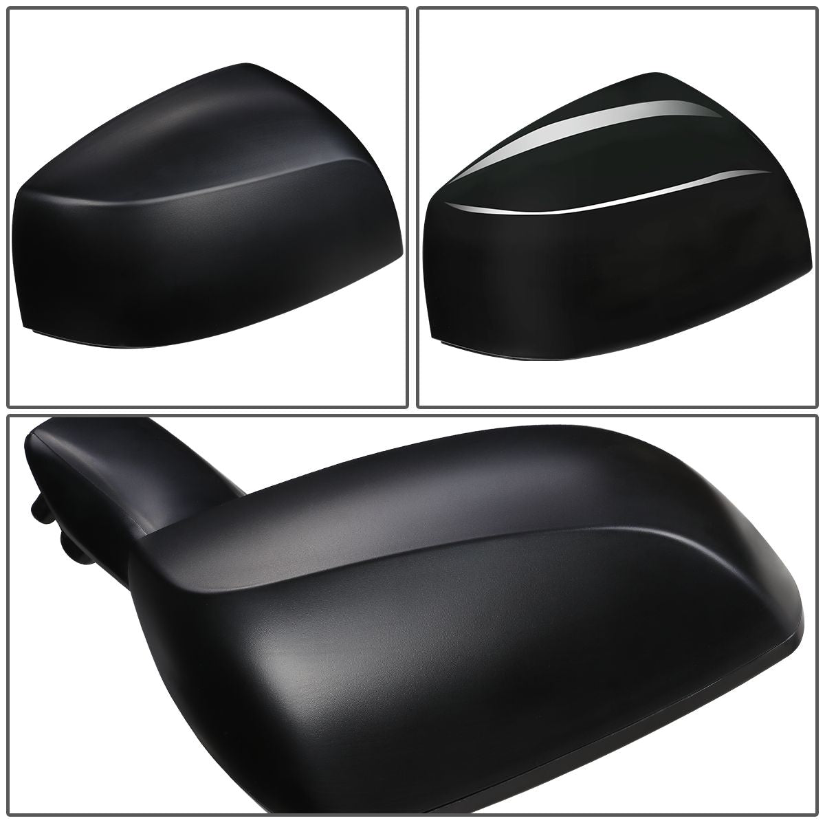 RETROVISOR MIRROR - OEM - 14-16 SUBARU FORESTER X XT - POWERED - BLACK - RIGHT