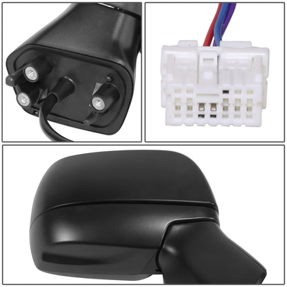 RETROVISOR MIRROR - OE STYLE - SUBARU FORESTER 14 - WITH POWER - PASSENGER SIDE - PAINT TO MATCH - BLACK