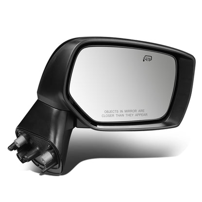 RETROVISOR MIRROR - OEM - 15-16 SUBARU IMPREZA - POWERED - HEATED - W/ SIGNAL LIGHT - FOLDING - BLACK MATERIAL - RIGHT