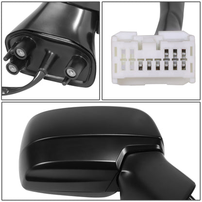 RETROVISOR MIRROR - OE STYLE - SUBARU LEGACY 15-17 - SUBARU OUTBACK 15-17 - WITH POWER WITH HEATED - PASSENGER SIDE - PAINT TO MATCH - BLACK