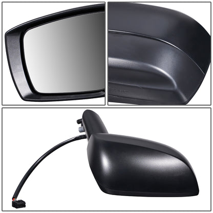 RETROVISOR MIRROR - OEM - 15-16 SUBARU IMPREZA - POWERED - HEATED - FOLDING - TEXTURED - BLACK - RIGHT