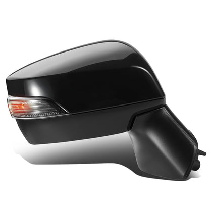 RETROVISOR MIRROR - OEM - 15-19 SUBARU LEGACY, OUTBACK - POWERED - HEATED - W/ SIGNAL LIGHT - W/BSD - FOLDING - BLACK MATERIAL - RIGHT