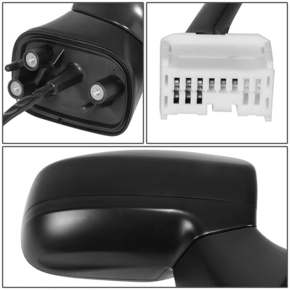 RETROVISOR MIRROR - OE STYLE - SUBARU LEGACY 18-19 - SUBARU OUTBACK 18-19 - WITH POWER WITH HEATED - PASSENGER SIDE - PAINT TO MATCH - BLACK