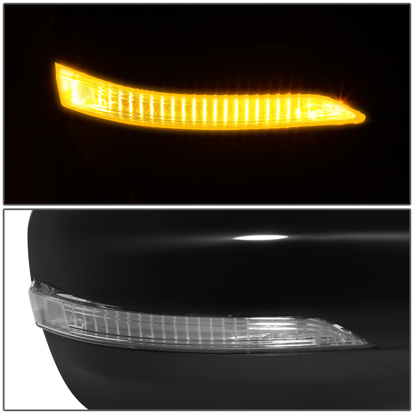 RETROVISOR MIRROR - OE STYLE - SUBARU LEGACY 18-19 - SUBARU OUTBACK 18-19 - WITH POWER WITH HEATED WITH SIGNAL - PASSENGER SIDE - PAINT TO MATCH - BLACK