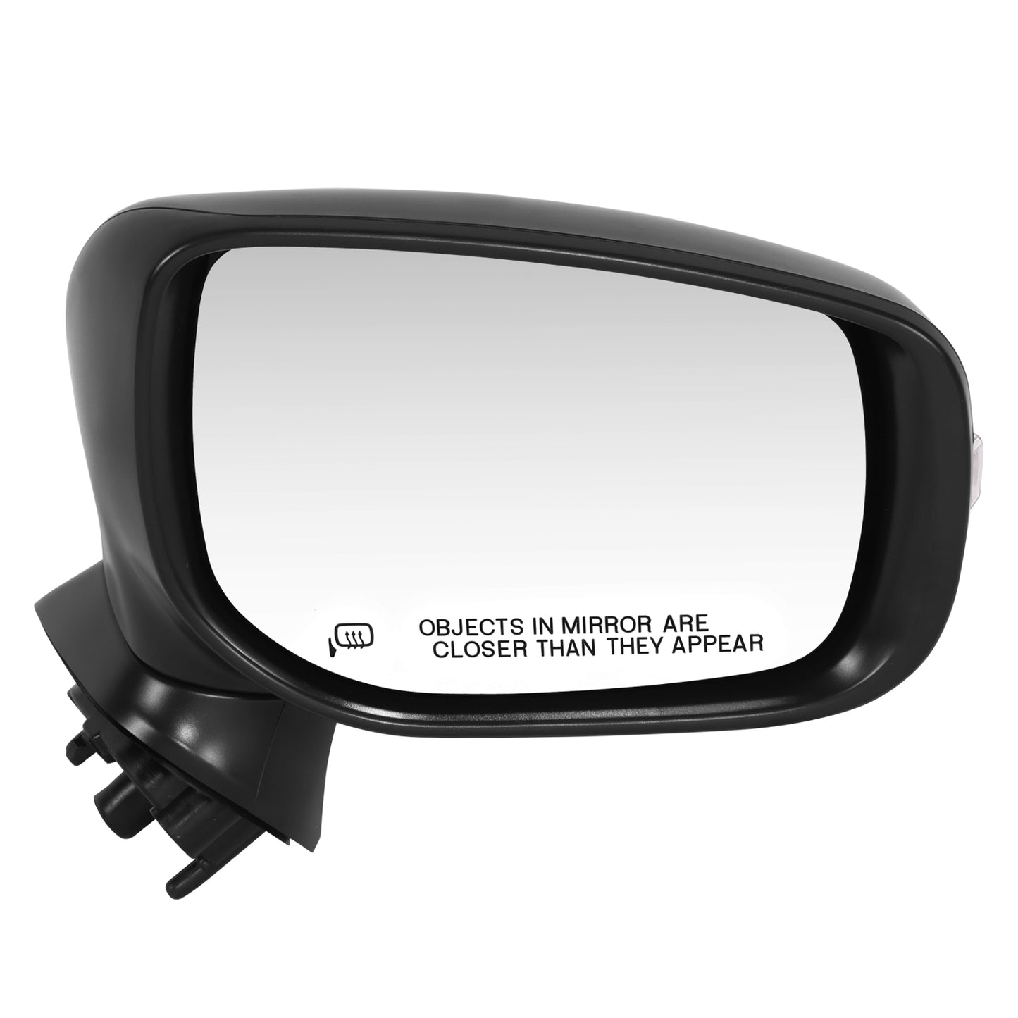 RETROVISOR MIRROR - OE STYLE - SUBARU IMPREZA 17-23 - WITH POWER WITH HEATED WITH SIGNAL - PASSENGER SIDE - PAINT TO MATCH - BLACK