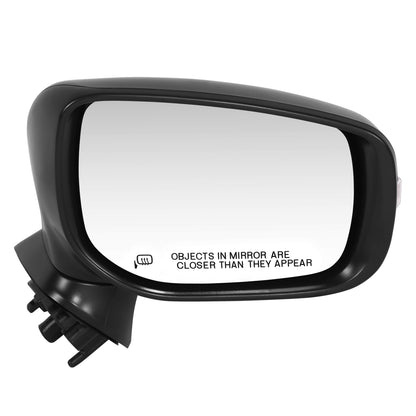 RETROVISOR MIRROR - OE STYLE - SUBARU IMPREZA 17-23 - WITH POWER WITH HEATED WITH SIGNAL - PASSENGER SIDE - PAINT TO MATCH - BLACK
