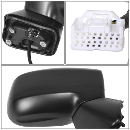 RETROVISOR MIRROR - OE STYLE - SUBARU FORESTER 2019-2024 - WITH POWER TEXTURE COVER - PASSENGER RIGHT SIDE - BLACK