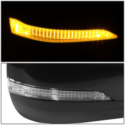 RETROVISOR MIRROR - OE STYLE - SUBARU FORESTER 2019-2024 - WITH POWER WITH HEATED WITH SIGNAL WITH BLIND SPOT - PASSENGER RIGHT SIDE - BLACK