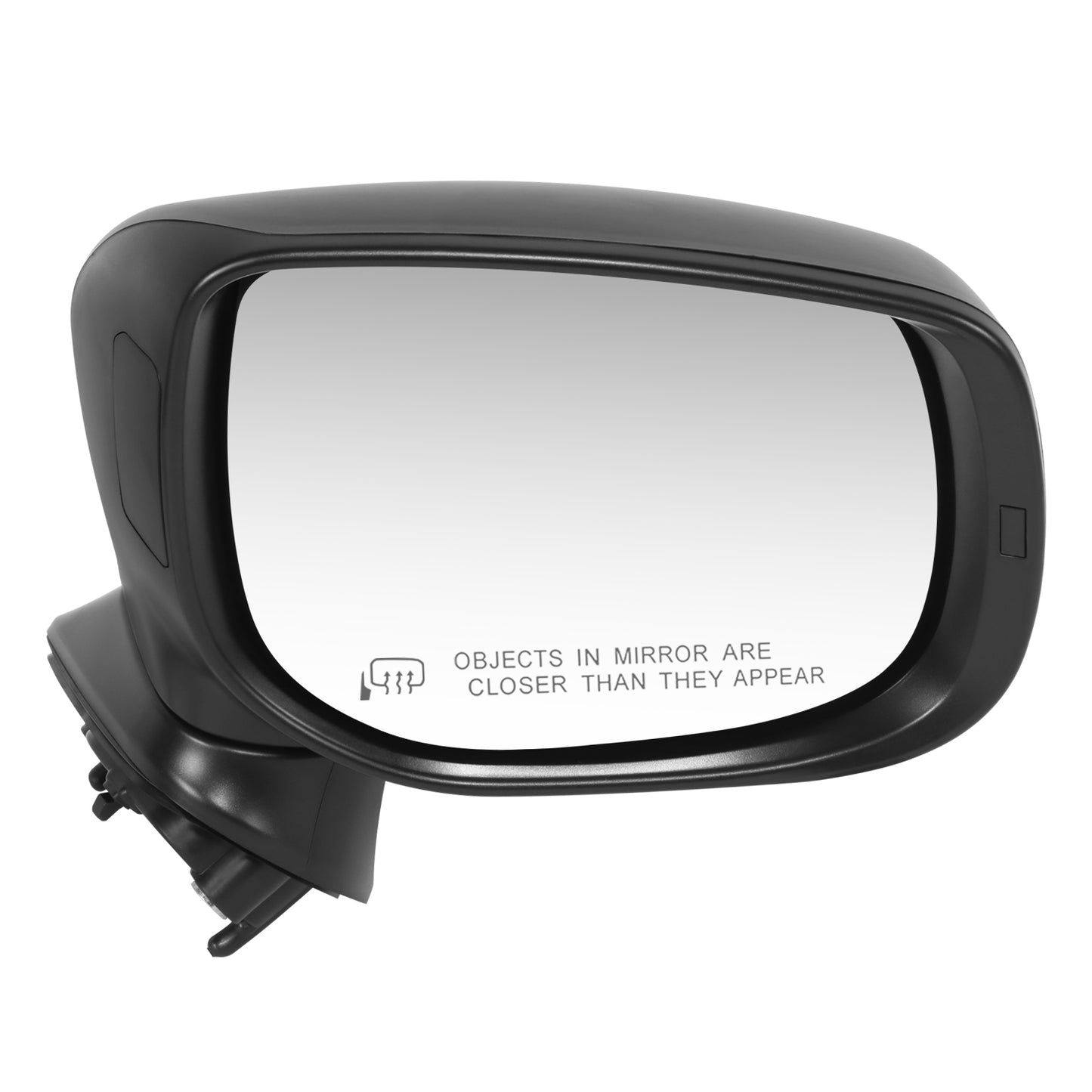 RETROVISOR MIRROR - OE STYLE - SUBARU CROSSTREK 2018-2023 - WITH POWER WITH HEATED - PASSENGER RIGHT SIDE - BLACK