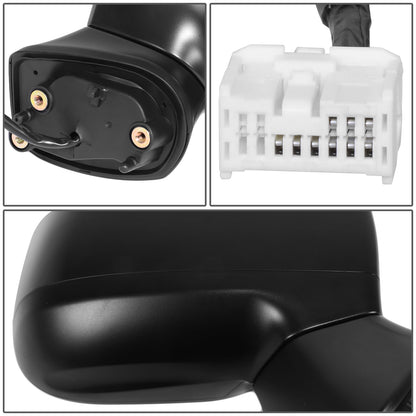 RETROVISOR MIRROR - OE STYLE - SUBARU CROSSTREK 2018-2023 - WITH POWER WITH HEATED - PASSENGER RIGHT SIDE - BLACK